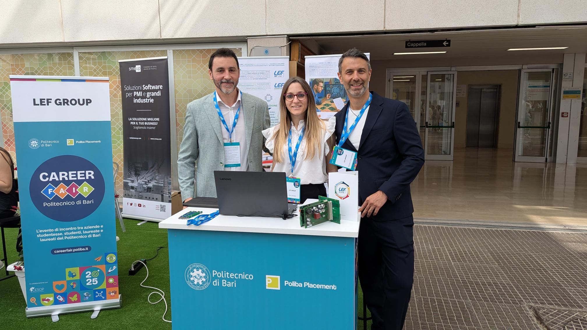 LEF Group - Campus la Career Fair Poliba 2025